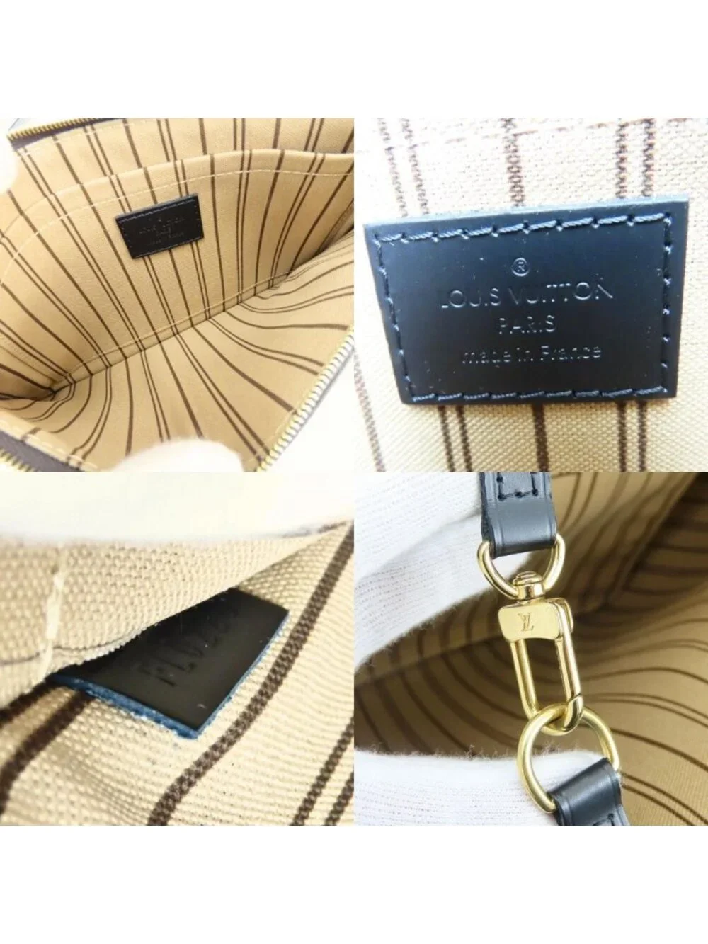 Louis Vuitton Tote Neverfull MM Lol Monogram Brown Black Gold Silver Shoulder